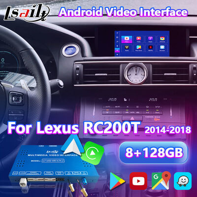 Giao diện video Android Lsailt cho xe Lexus RC 350 RC200t RC300h RC350 RCF RC300 đời 2014-2018