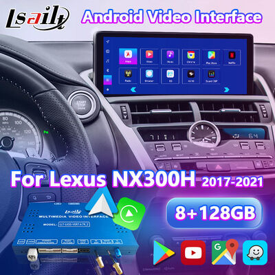 Giao diện Lsailt Android Carplay cho Lexus NX 300 NX300h NX200T NX300 đời 2017-2021
