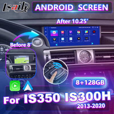 Màn hình đa phương tiện Lsailt Android Carplay cho Lexus IS 250 IS200T IS300 IS350 IS300h IS250 2013-2020