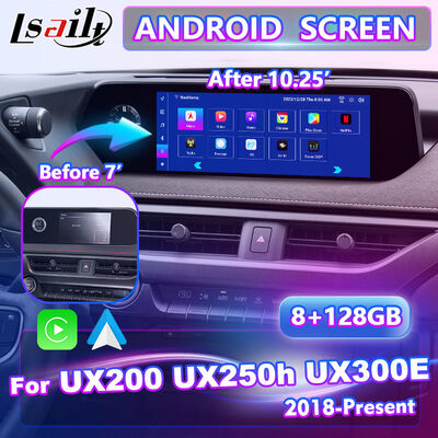 Lsailt Android Carplay màn hình đa phương tiện cho 2018-2021 Lexus UX 300e UX200 UX250h UX300e