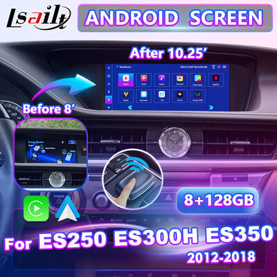 Màn hình đa phương tiện điều hướng Android Lsailt cho Lexus ES 300h ES250 ES350 ES300H 2012-2018