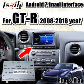 Giao diện Android Auto cho GT-R 2008-2016 với hệ thống định vị Android 7.1, carplay không dây của Lsailt