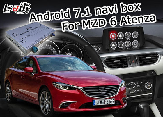Mazda 6 Atenza GPS Navigation Box giao diện video tùy chọn giao diện carplay android auto