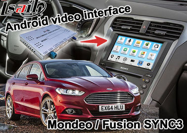 Hệ thống điều hướng tự động Mondeo Fusion SYNC 3 Bản đồ Android Dịch vụ của Google với chế độ chơi xe không dây