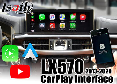 Giao diện Carplay / Android Auto cho Lexus LX570 2013-2020 hỗ trợ youtube, điều khiển từ xa bằng bộ điều khiển chuột OEM
