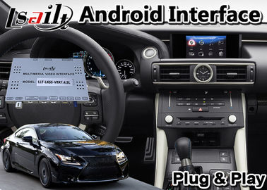 Giao diện video Android 4 + 64GB cho Lexus RCF RC350 Carplay GPS Navigation