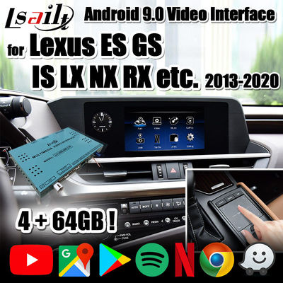 4GB CarPlay / Android Giao diện đa phương tiện cho Lexus với YouTube, NetFlix, Waze NX LX GX RX LC CT RC LS