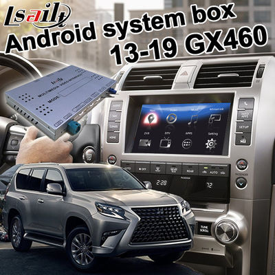 Hộp giao diện điều hướng Android cho Lexus GX460 2013-2021 pin để ghim cài đặt carplay tùy chọn
