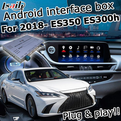 Lexus ES 2018 Giao diện video đa phương tiện Hộp định vị ô tô Android 9.0 Tùy chọn ES350 ES300h