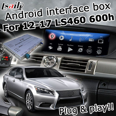 Ô tô Lexus LS460 LS600h Hộp định vị GPS carplay Android tự động tốc độ nhanh youtube