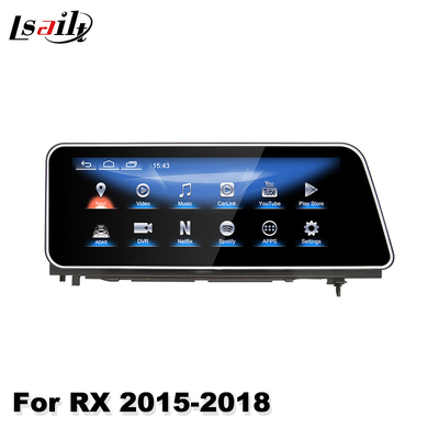 Màn hình CarPlay đa phương tiện Android Lsailt 12,3 inch dành cho Lexus RX350 RX450H RX200T RX