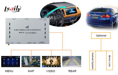 Phụ tùng ô tô Giao diện video đa phương tiện Honda Định vị GPS cho Lái xe tay trái / phải HR-V, Camera phía sau