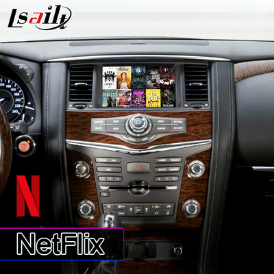 Màn hình đa phương tiện Lsailt dành cho Nissan Patrol Y62 2011-2017 với Android Auto Carplay không dây