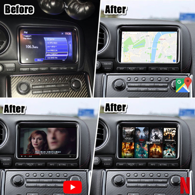 Plug & Play Giao diện Android Auto cho Mazda MX-5 2 3 6 CX -3 CX -5 Ứng dụng hỗ trợ Miracast WIFI Yandex Bản đồ trực tuyến
