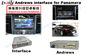 Giao diện Android Auto PCM 3.1 của Porsche với Camera / DVD phía sau