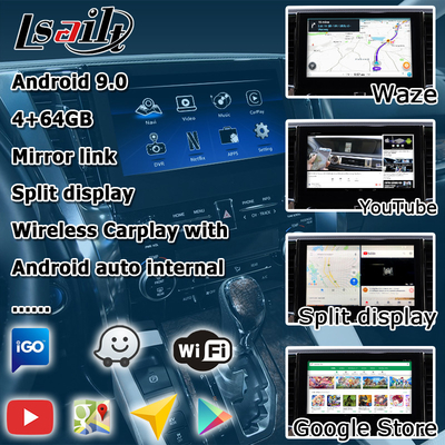 Giao diện đa phương tiện carplay không dây tự động Android cho Toyota Alphard Vellfire JBL