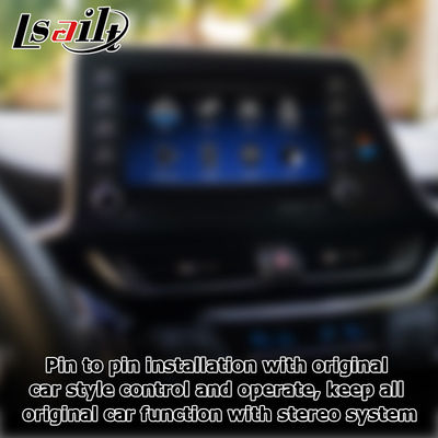 Giao diện đa phương tiện Android 13 cho Toyota C-HR CHR với Android Auto và CarPlay