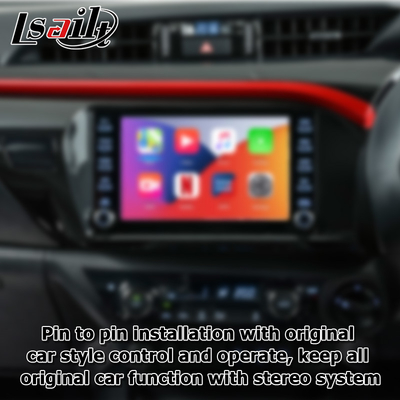 Toyota Hilux Android 13 giao diện video đa phương tiện không dây carplay Android auto touch 3