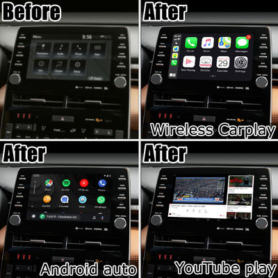 Giao diện video 8 inch Android auto carplay giao diện video cho toyota avalon touch 3 2018-present