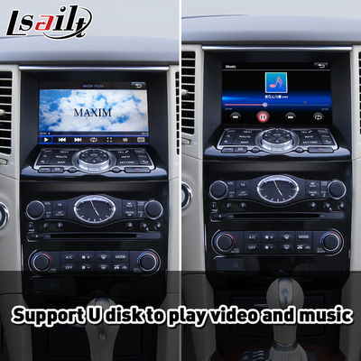 Giao diện Lsailt Wireless Android Auto Carplay cho Infiniti FX FX30dS FX35 FX37 FX50 2008-2013 Năm