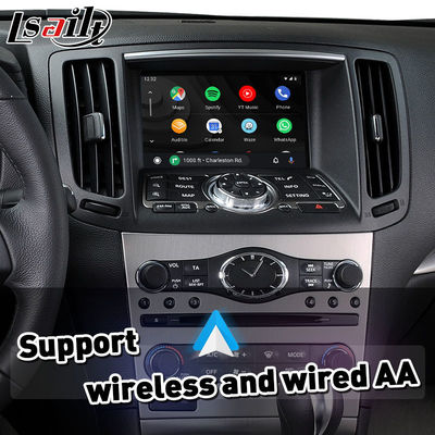Giao diện Carplay tự động không dây Android cho Infiniti G37X G25 G35 G37S G35x G25X G37