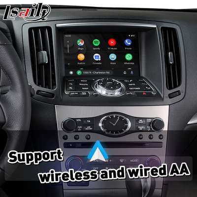Giao diện Carplay tự động không dây Android cho Infiniti G25 G35 G37 Skyline 370GT 350GT (V36) Năm 2008-2013