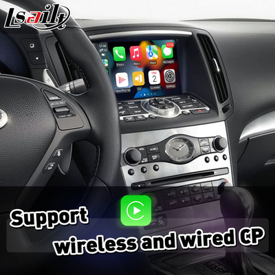 Lsailt Android Auto CP AA OEM tích hợp giao diện Carplay cho Infiniti Q60 2013-2016