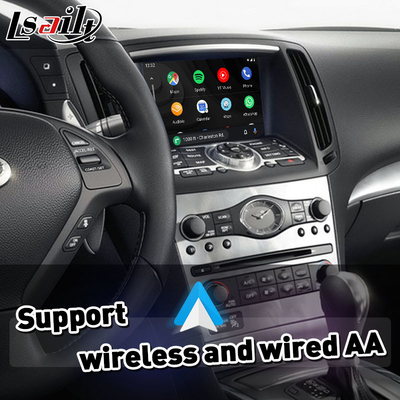 Lsailt Android Auto CP AA OEM tích hợp giao diện Carplay cho Infiniti Q60 2013-2016