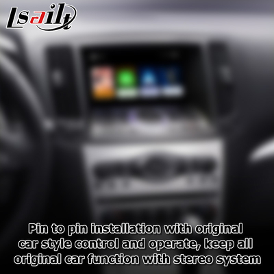 Mô-đun tự động android carplay không dây cho Infiniti G37 G25 Q40 Q60 370GT skyline 08IT