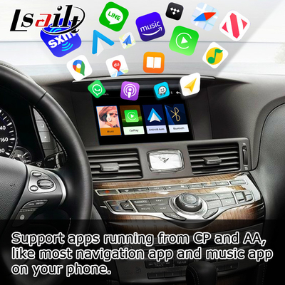 Infiniti Q70 M35 M37 Nissan Fuga carplay không dây giải pháp tự động android IT08 08IT
