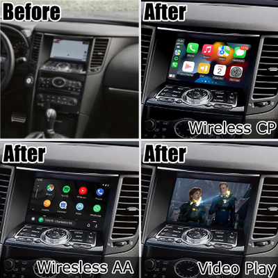 Hộp giao diện tự động carplay android không dây dành cho Infiniti FX35 FX37 FX50 QX70