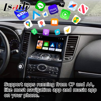 Hộp giao diện tự động carplay android không dây dành cho Infiniti FX35 FX37 FX50 QX70