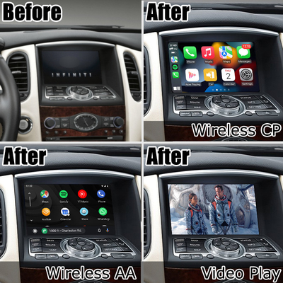 Carplay tự động android không dây cho hộp mô-đun Infiniti EX35 EX25 EX37 QX50 EX IT08 08IT