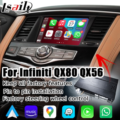 Infiniti QX80 QX56 Z62 giao diện đa phương tiện tự động không dây carplay android IT08