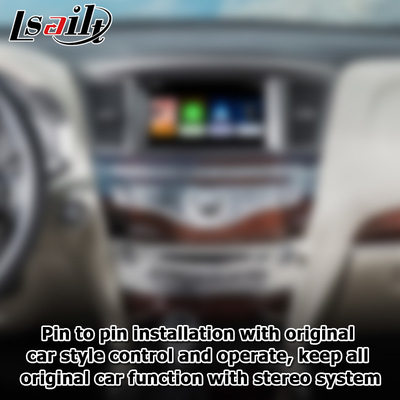 Infiniti JX35 QX60 carplay không dây giao diện tự động android giải pháp nâng cấp không gây thiệt hại
