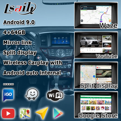 Nâng cấp màn hình đa phương tiện Nissan Pathfinder R52 Android IT06 06It system carplay