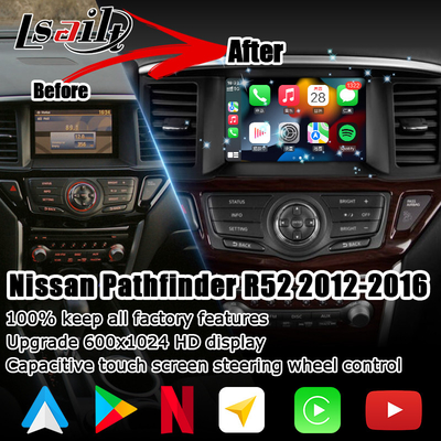 Nâng cấp màn hình đa phương tiện Nissan Pathfinder R52 Android IT06 06It system carplay