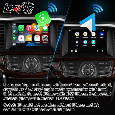 Nâng cấp màn hình đa phương tiện Nissan Pathfinder R52 Android IT06 06It system carplay