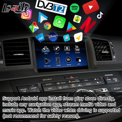 Infiniti M35 M45 Nissan Fuga HD nâng cấp màn hình cảm ứng đa ngón tay carplay giao diện video tự động android