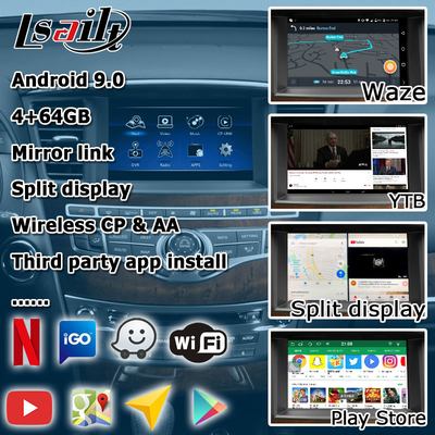 Màn hình cảm ứng đa ngón HD carplay tự động nâng cấp android cho Infiniti QX60 JX35 2013-2016 IT06