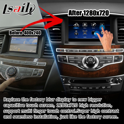 Màn hình cảm ứng đa ngón HD carplay tự động nâng cấp android cho Infiniti QX60 JX35 2013-2016 IT06
