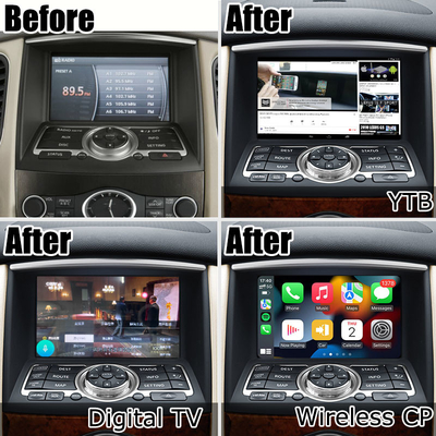 Infiniti QX50 EX EX35 EX25 EX37 Nissan skyline crossover Android Màn hình HD carplay android auto upgradew