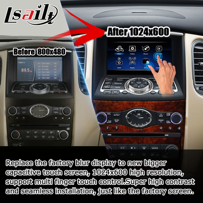 Infiniti QX50 EX EX35 EX25 EX37 Nissan skyline crossover Android Màn hình HD carplay android auto upgradew