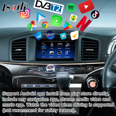 Nissan Elgrand E52 HD muti finger touch nâng cấp màn hình HD carplay không dây android auto