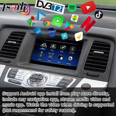 Nissan Murano Z51 Nâng cấp màn hình Android HD Android auto carplay Youtube waze Netflix play