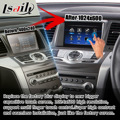 Nissan Murano Z51 Nâng cấp màn hình Android HD Android auto carplay Youtube waze Netflix play