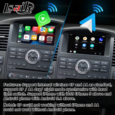 Nâng cấp màn hình cảm ứng nhiều ngón tay HD cho Nissan Pathfinder R51 carplay android auto