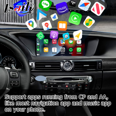 Giao diện tự động carplay android không dây cho Lexus GS450h GS350 GS200t của Lsailt