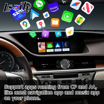 Lexus ES ES350 ES250 ES300h không dây carplay android hộp phản chiếu màn hình tự động mô-đun Lsailt
