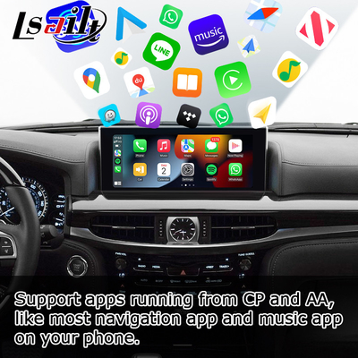 Lexus LX570 LX450d carplay không dây android giao diện đa phương tiện tự động phản chiếu màn hình Lsailt